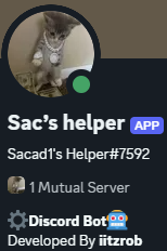 Sac's helper profile